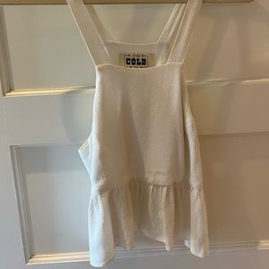 Stone Cold Fox white flowy top